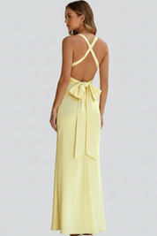 Antoinette Lacroix | Twist-Front V-Neck Maxi Dress For Women
