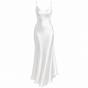 Sylvie Kensington | Satin Cocktail Midi Dress For Women