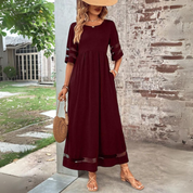 Isadora Blackmere | Long Sleeve Midi Dress For Women