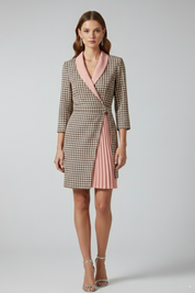 Dominique Fairclough | Blazer Midi Dress For Women