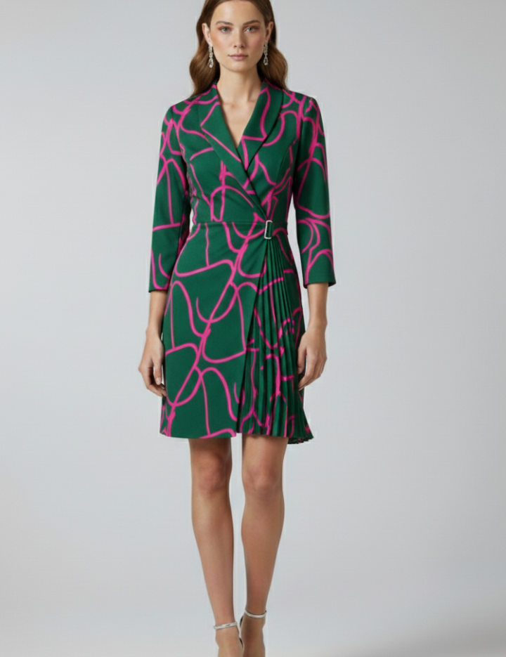 Dominique Fairclough | Blazer Midi Dress For Women