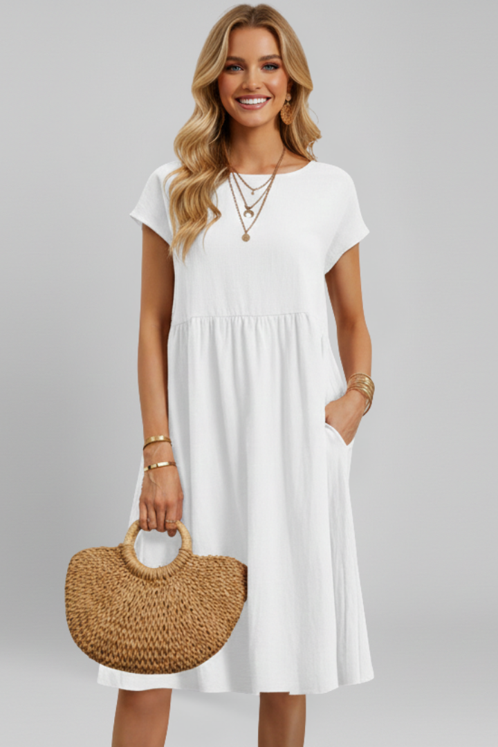 Frances Alderton | Relaxed Midi Dress For Women