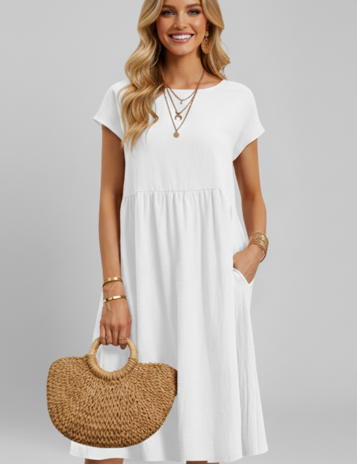 Frances Alderton | Relaxed Midi Dress For Women