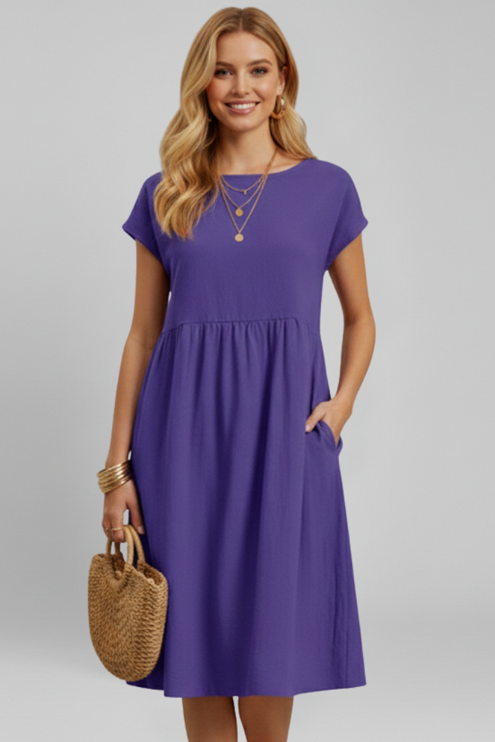 Frances Alderton | Relaxed Midi Dress For Women