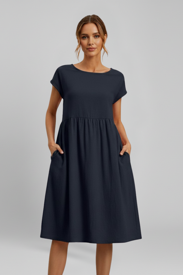 Frances Alderton | Relaxed Midi Dress For Women