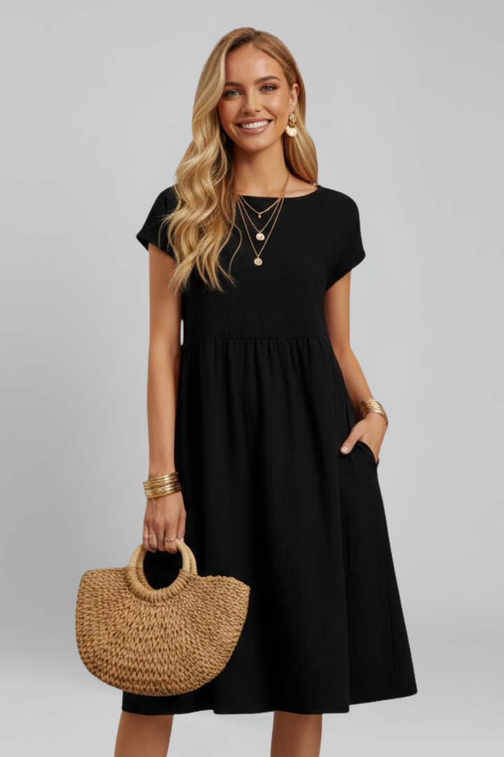 Frances Alderton | Relaxed Midi Dress For Women