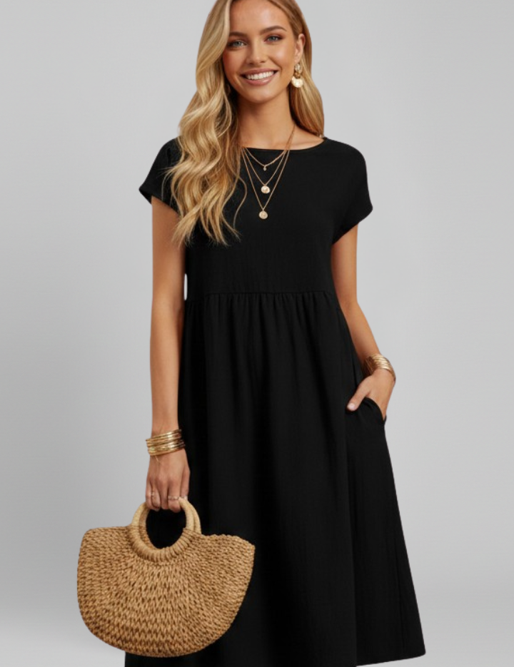 Frances Alderton | Relaxed Midi Dress For Women