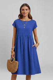 Frances Alderton | Relaxed Midi Dress For Women