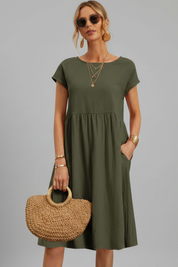 Frances Alderton | Relaxed Midi Dress For Women