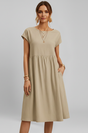 Frances Alderton | Relaxed Midi Dress For Women