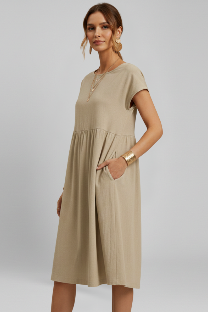 Frances Alderton | Relaxed Midi Dress For Women
