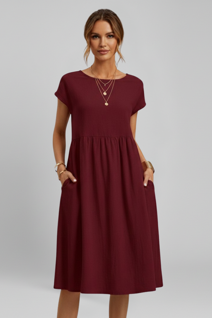 Frances Alderton | Relaxed Midi Dress For Women