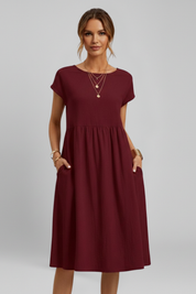 Frances Alderton | Relaxed Midi Dress For Women