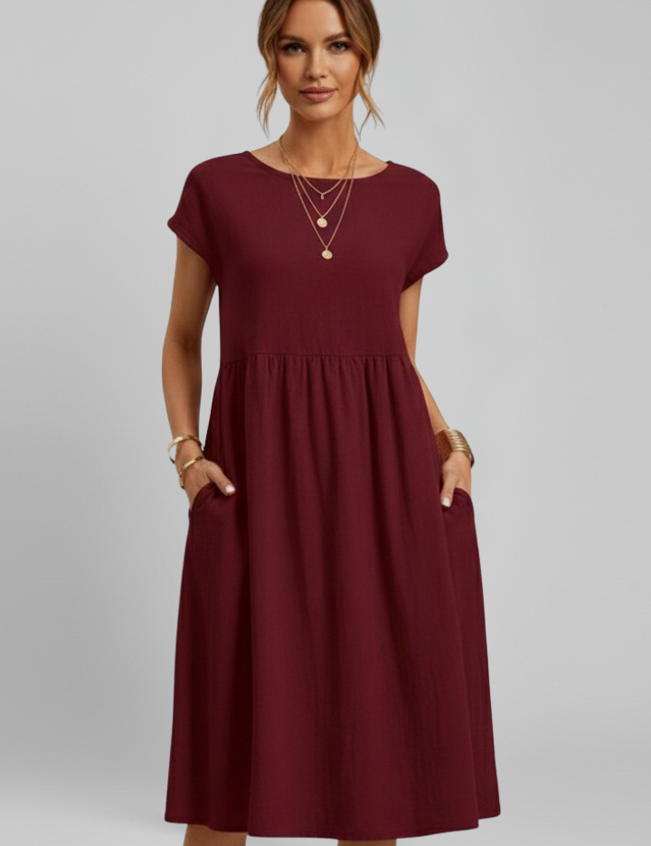 Frances Alderton | Relaxed Midi Dress For Women