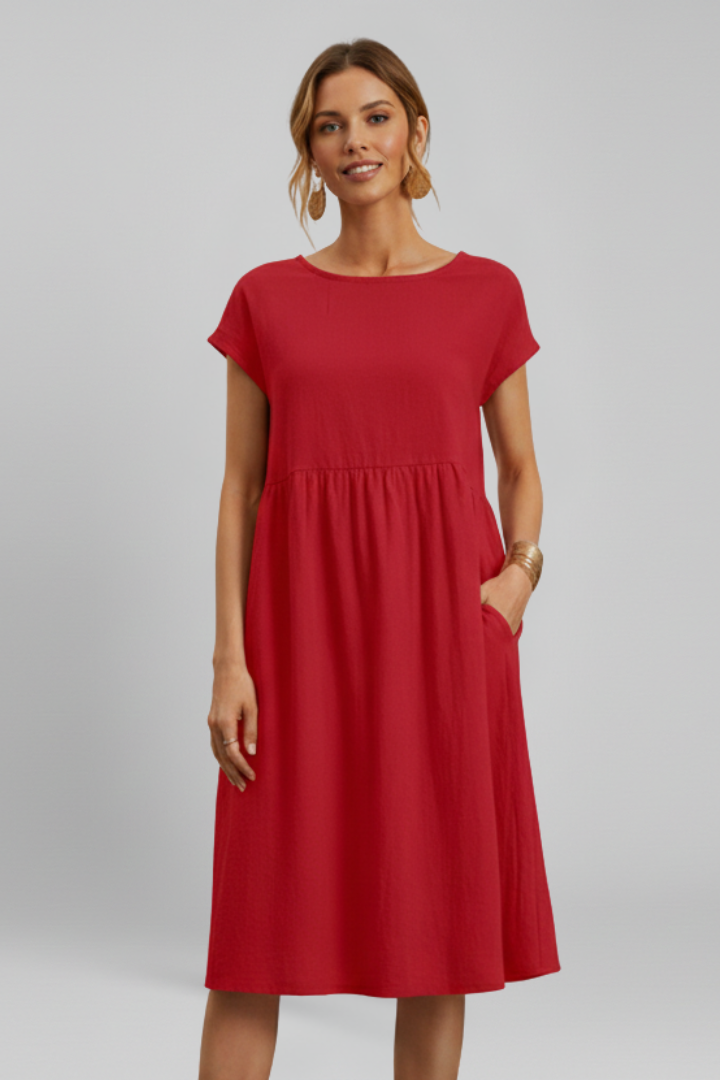 Frances Alderton | Relaxed Midi Dress For Women