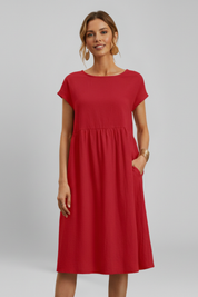 Frances Alderton | Relaxed Midi Dress For Women
