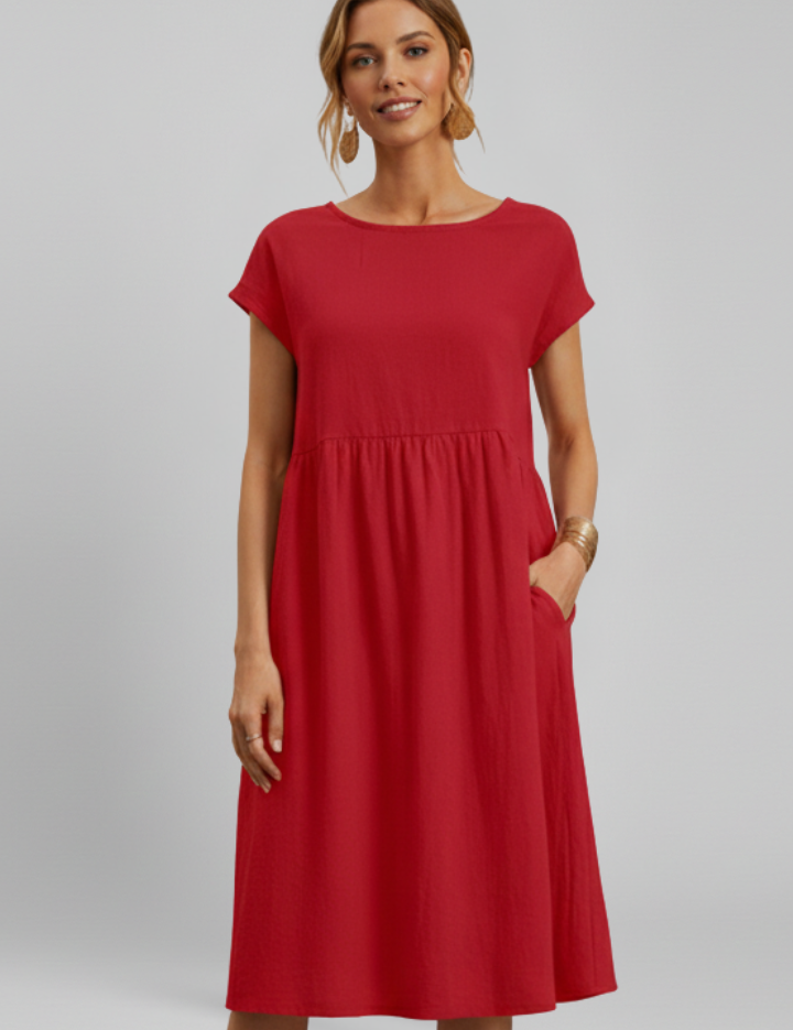 Frances Alderton | Relaxed Midi Dress For Women