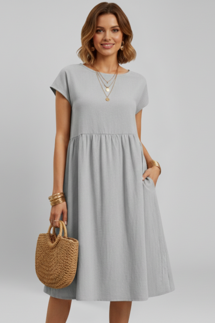 Frances Alderton | Relaxed Midi Dress For Women