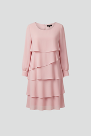 Isabelle Fontaine | Long Sleeve Tiered Midi Dress For Women