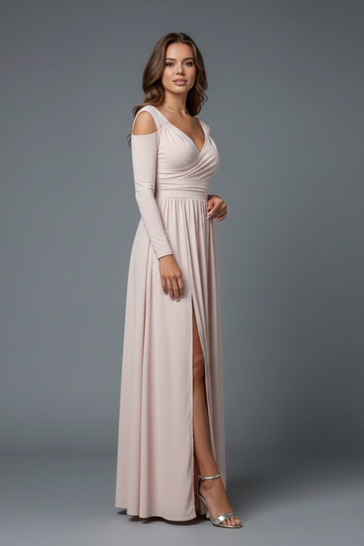 Lucinda Beaumont | Cold-Shoulder Maxi Dress For Women