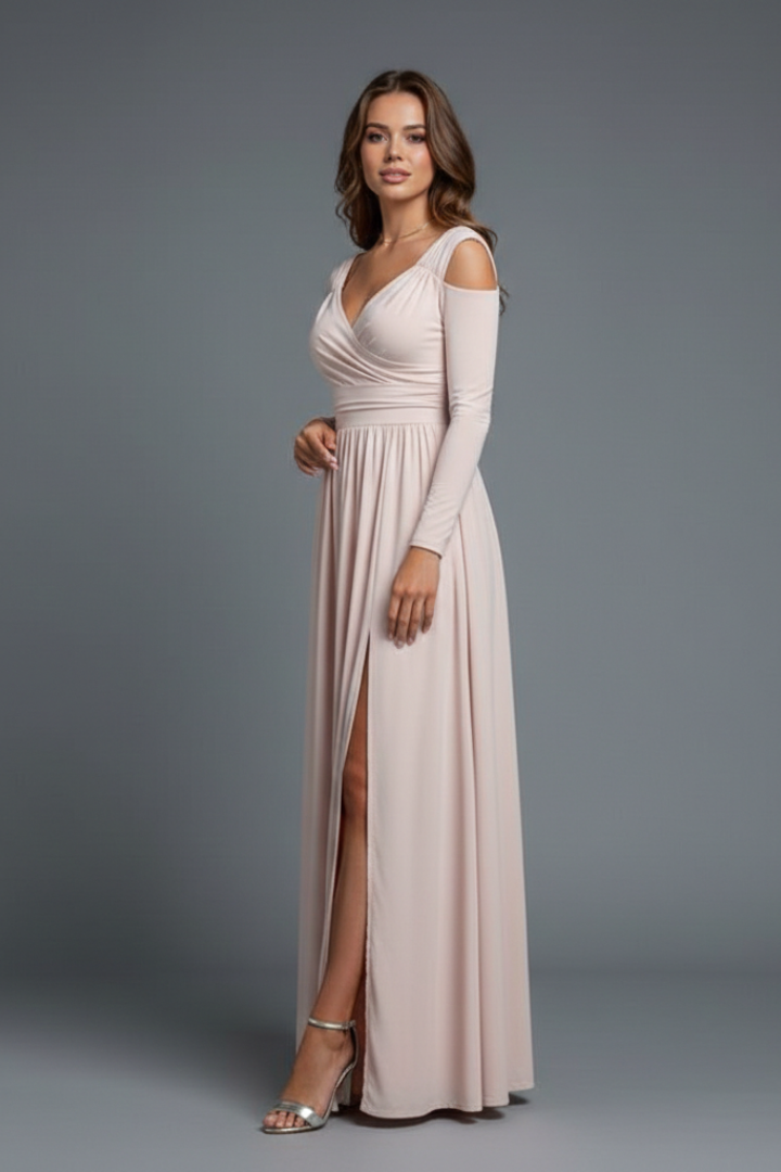 Lucinda Beaumont | Cold-Shoulder Maxi Dress For Women