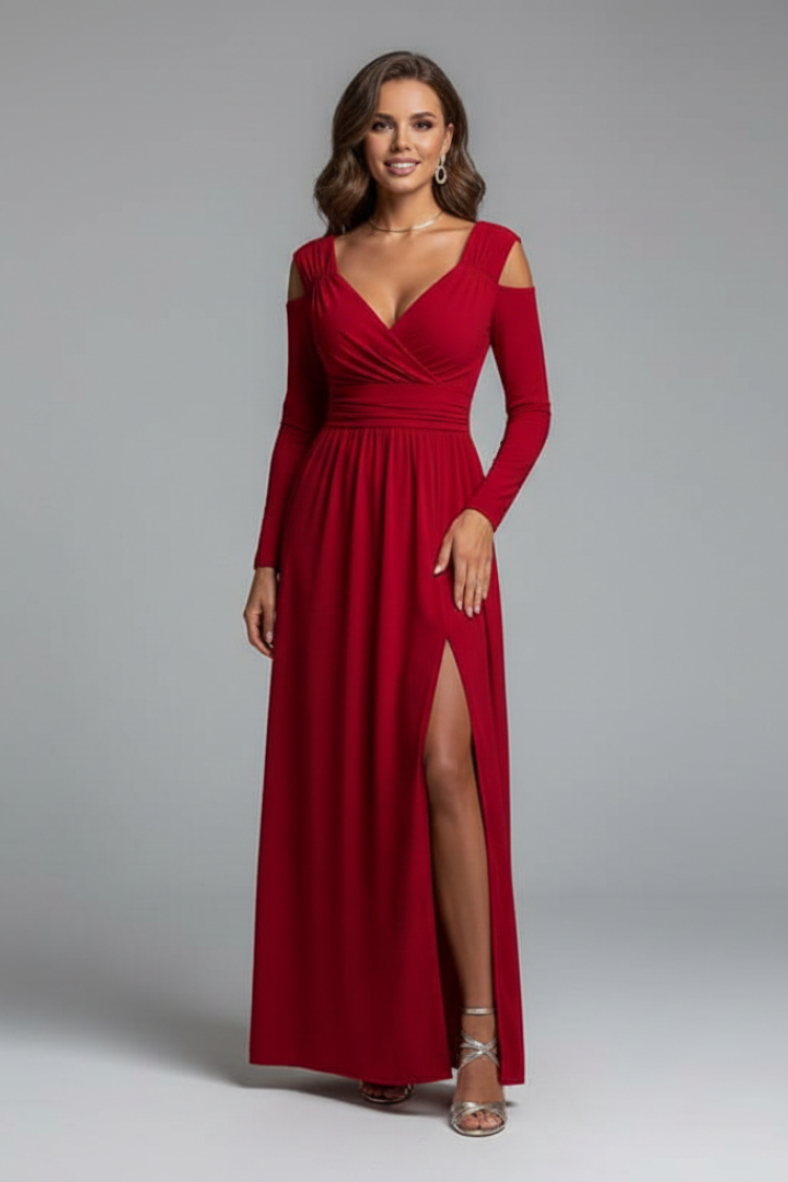 Lucinda Beaumont | Cold-Shoulder Maxi Dress For Women