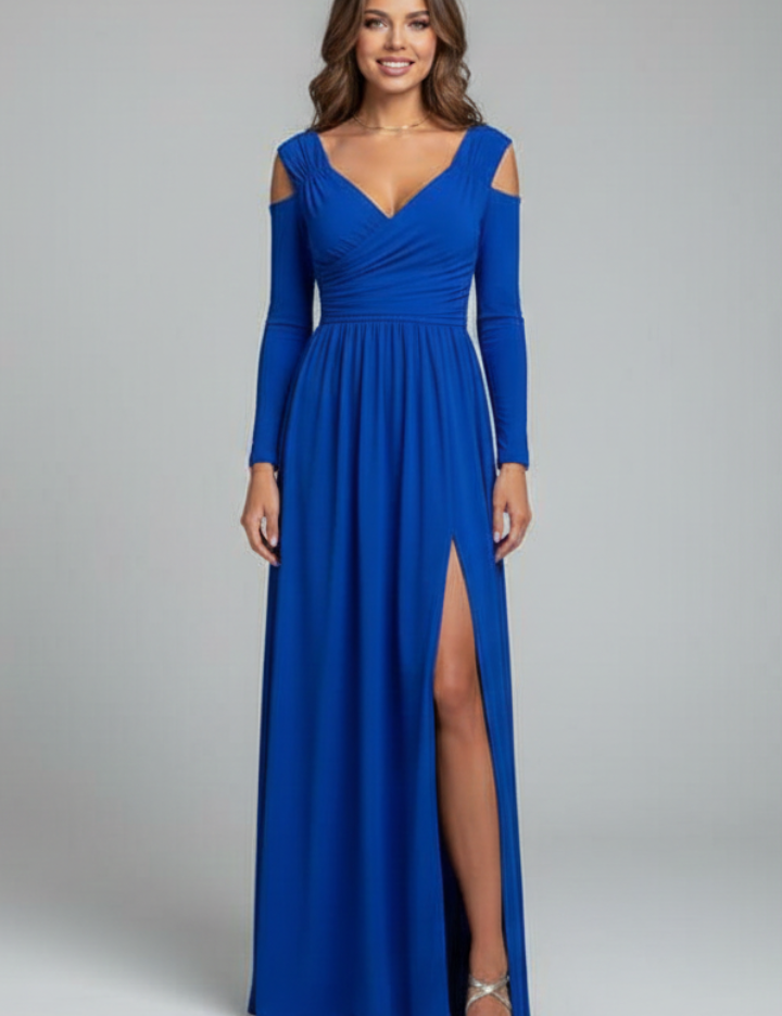 Lucinda Beaumont | Cold-Shoulder Maxi Dress For Women