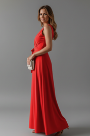 Vivienne Colette | Sleeveless Wrap Maxi Dress For Women