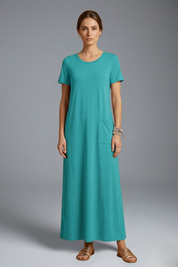 Fiona Drummond | Relaxed Maxi T-Shirt Dress For Women
