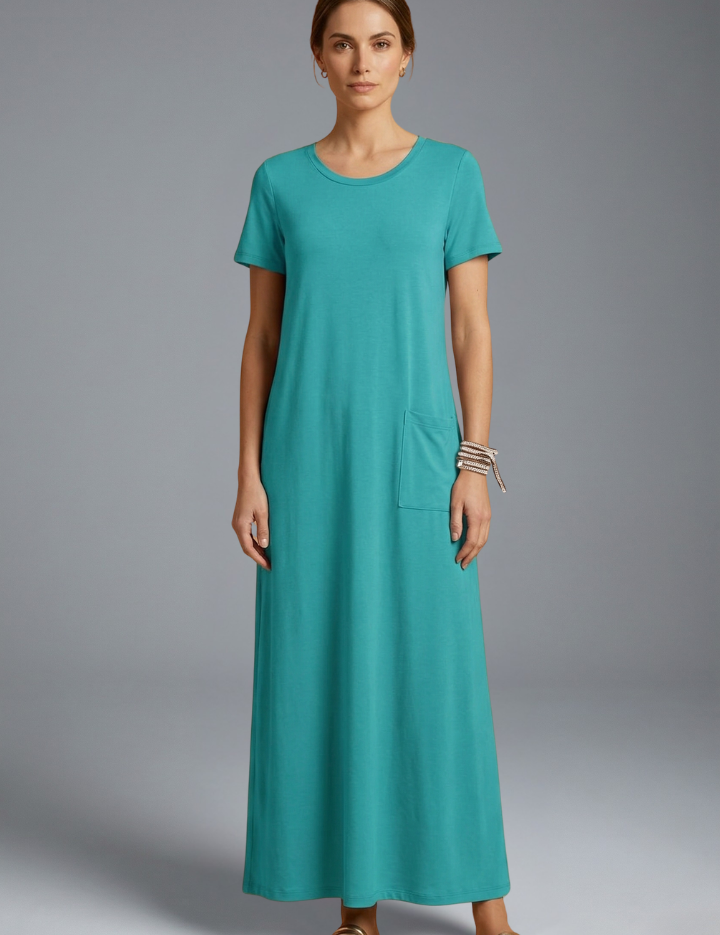 Fiona Drummond | Relaxed Maxi T-Shirt Dress For Women