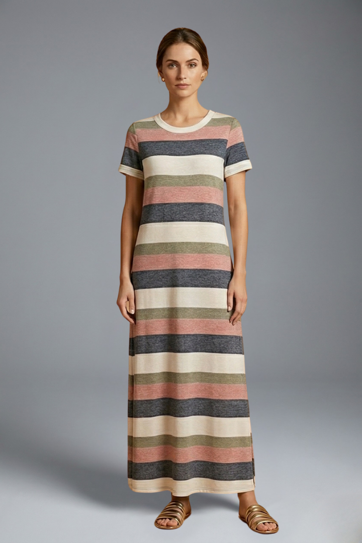Fiona Drummond | Relaxed Maxi T-Shirt Dress For Women