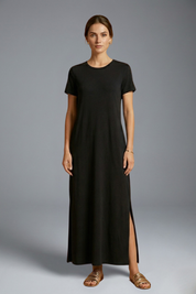 Fiona Drummond | Relaxed Maxi T-Shirt Dress For Women