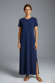 Fiona Drummond | Relaxed Maxi T-Shirt Dress For Women