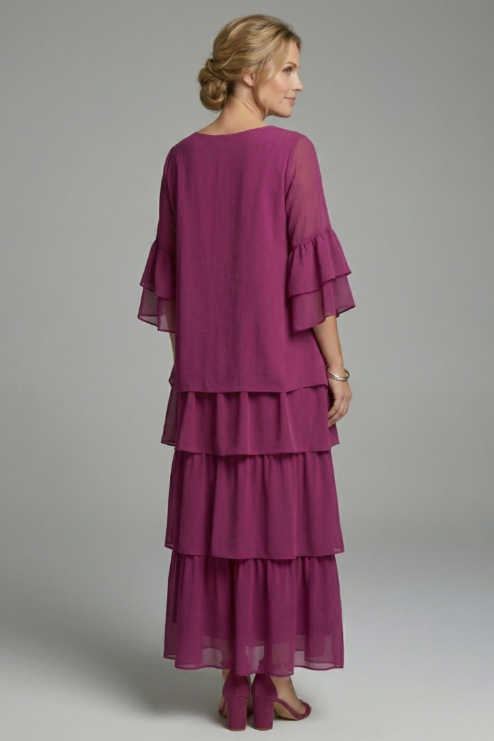 Octavia Renshaw | Tiered Maxi Dress For Women