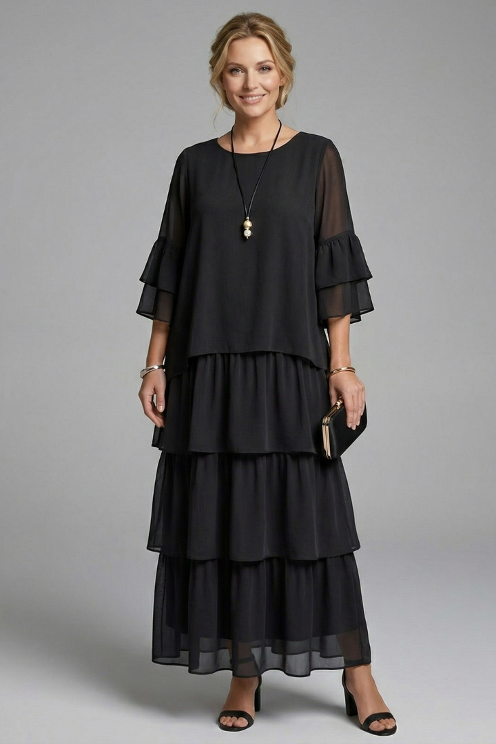 Octavia Renshaw | Tiered Maxi Dress For Women