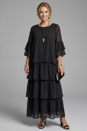 Octavia Renshaw | Tiered Maxi Dress For Women