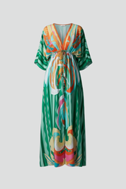 Paloma Sinclair | Printed Kaftan Maxi Dress For Women