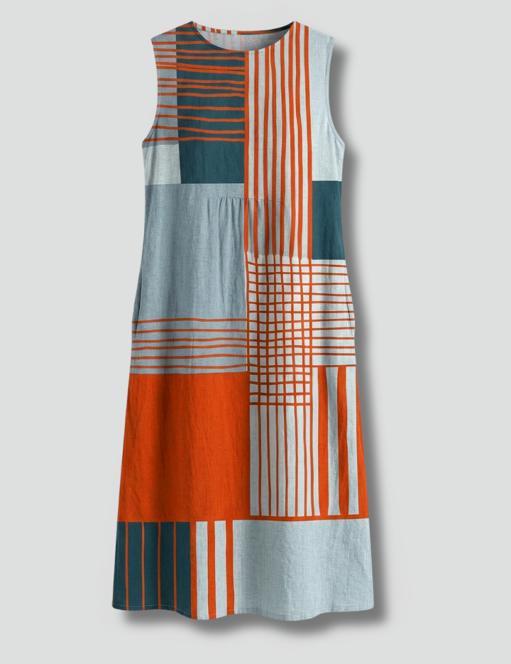 Women_sMidiDresswithSleevelessDesignandGeometricPrint_1.png