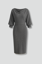 Dorothea Kensington | Cowl Neck Midi Dress For Women