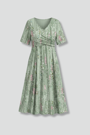 Rosemary Caldwell | Floral Midi Dress For Women