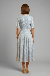 Lisette Fairbanks | Floral Wrap Midi Dress For Women