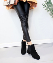 Rosanna Kildare | Black Suede Chelsea Ankle Boots For Women