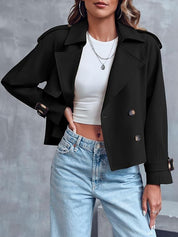 Mirande Holloway | Cropped Trench Coat For Women