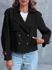 Mirande Holloway | Cropped Trench Coat For Women