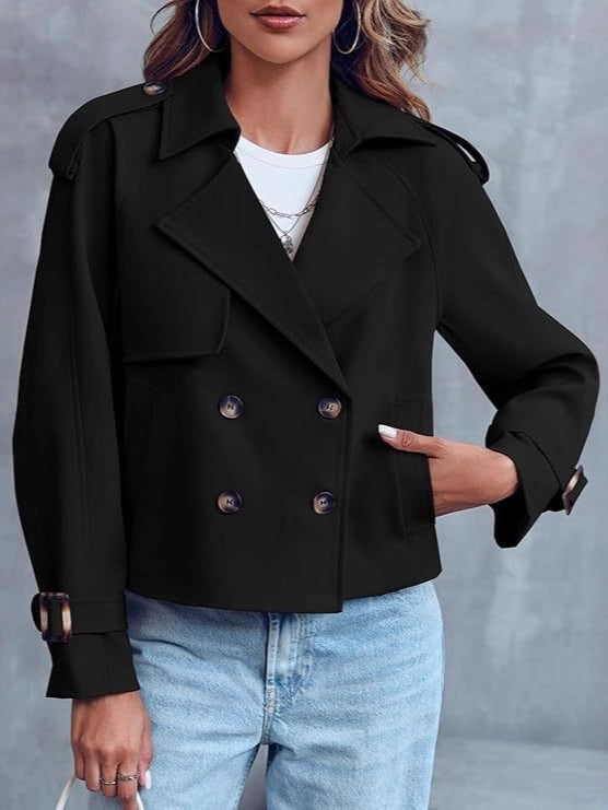 Mirande Holloway | Cropped Trench Coat For Women