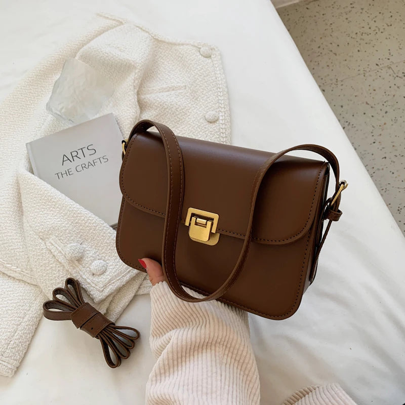 Rosalind Fenwick | Small Faux Leather Crossbody Bag For Women