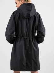 Celeste Rainford | Long Hooded Rain Jacket For Women