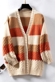 Harriet Dunleigh | Colour Block Knit Cardigan For Women