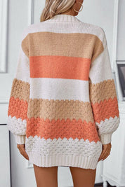Harriet Dunleigh | Colour Block Knit Cardigan For Women