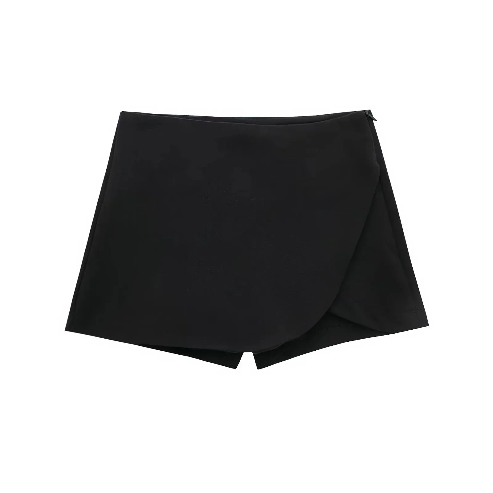Elara Voss | High Waist Asymmetric Mini Skirt For Women